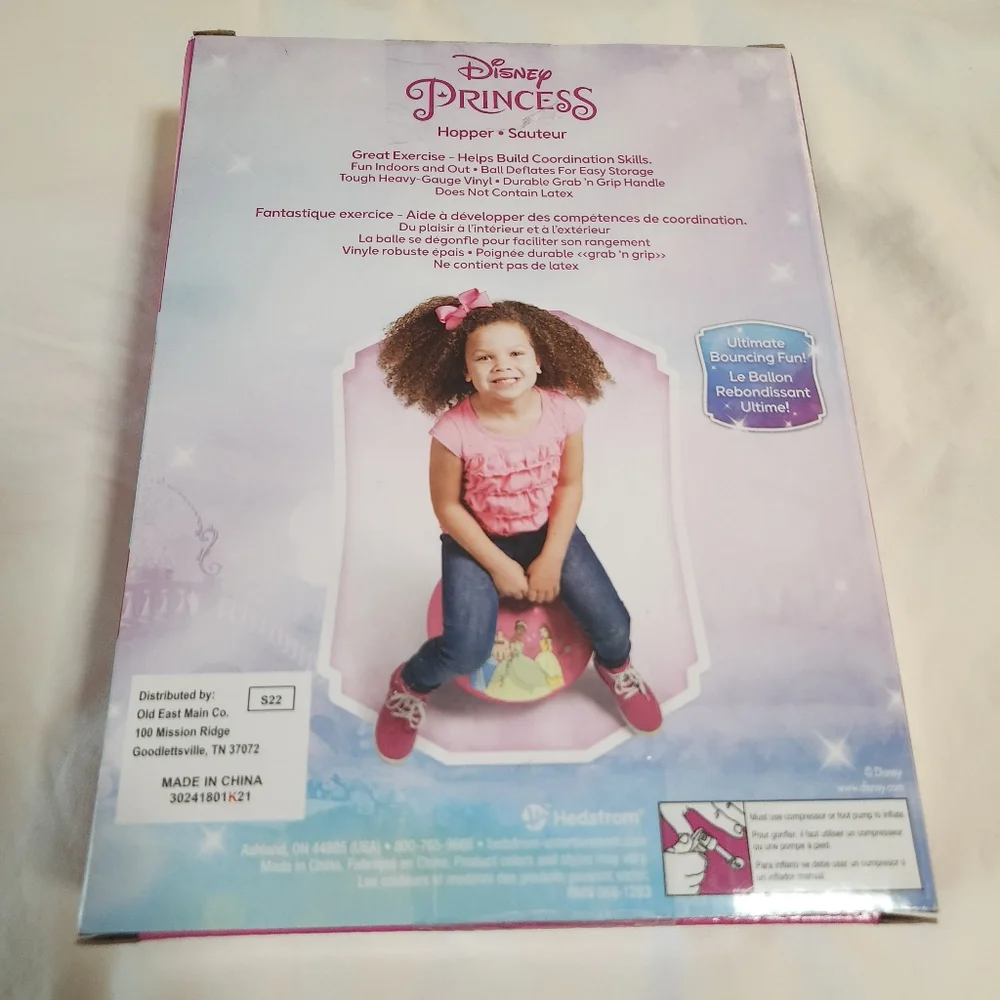 Disney Princess Hopper Ball Size 15 in. NEW - Picture 2 of 2